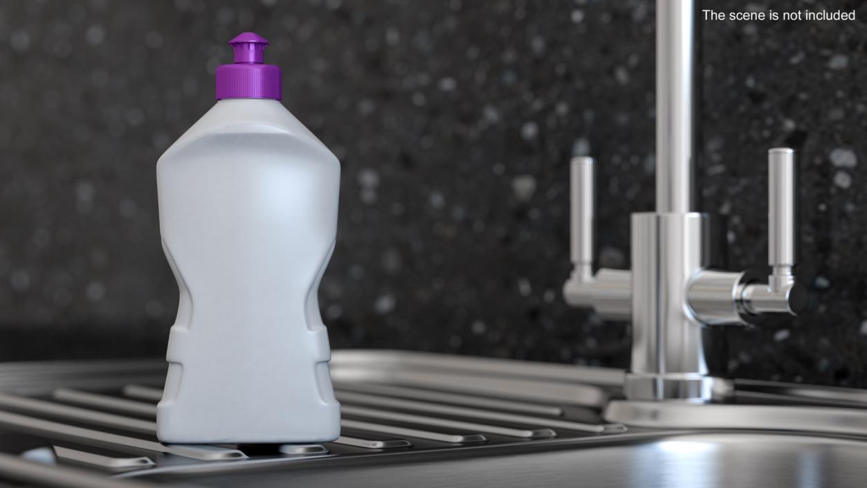 3D Dishwashing Liquid model