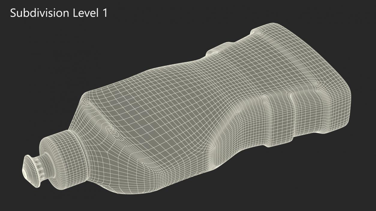 3D Dishwashing Liquid model