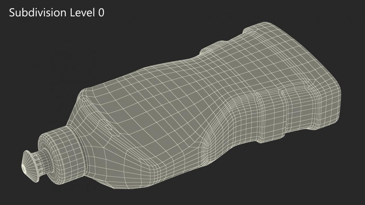 3D Dishwashing Liquid model