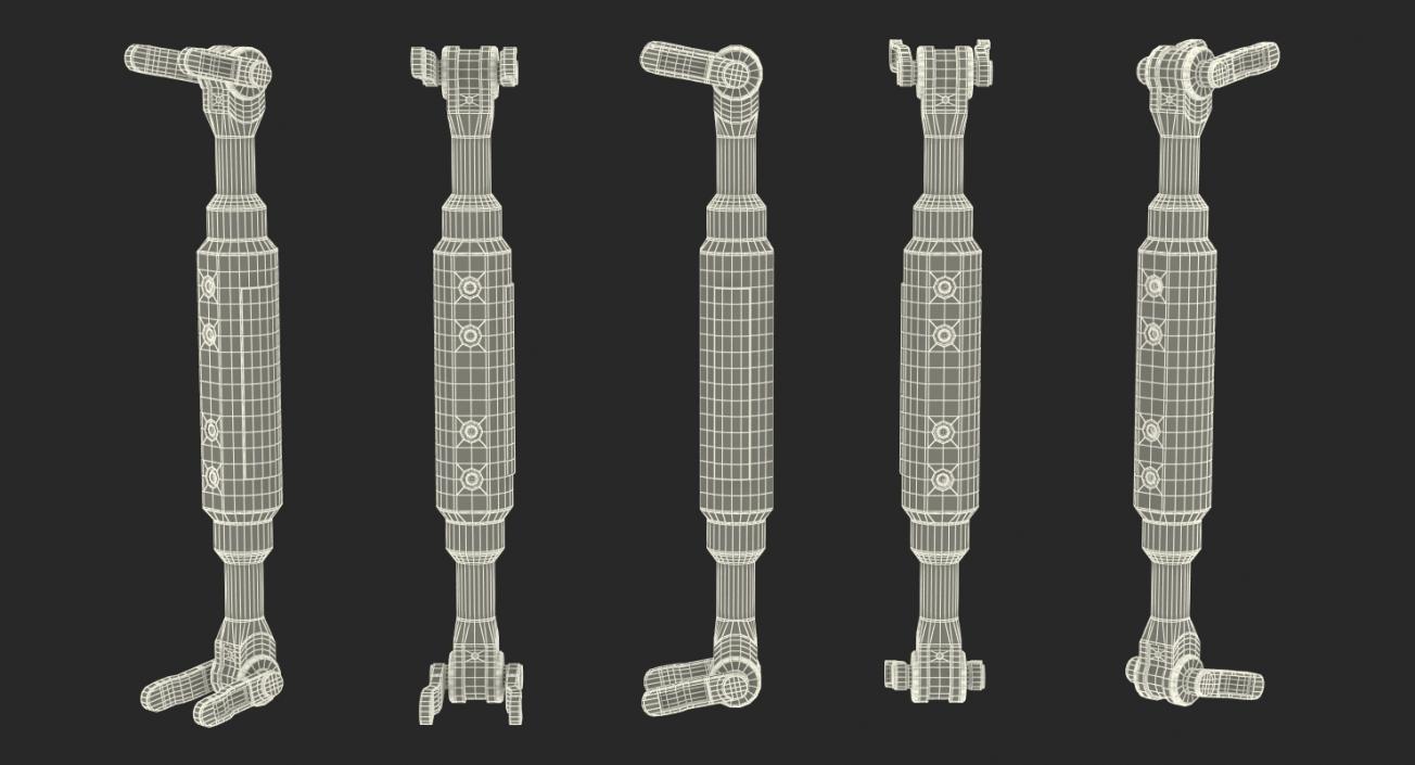 Sci-Fi Anodized Piston 4 3D model