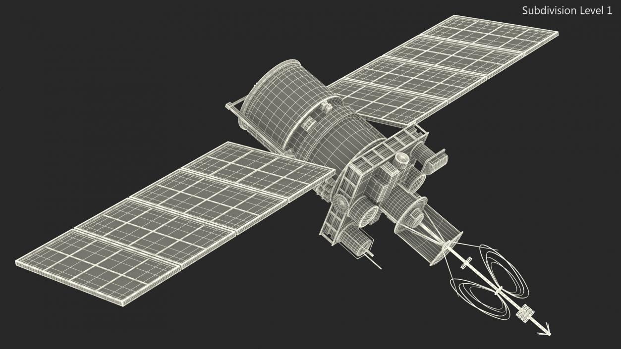 3D Meteor 3M Weather Observation Satellite 2