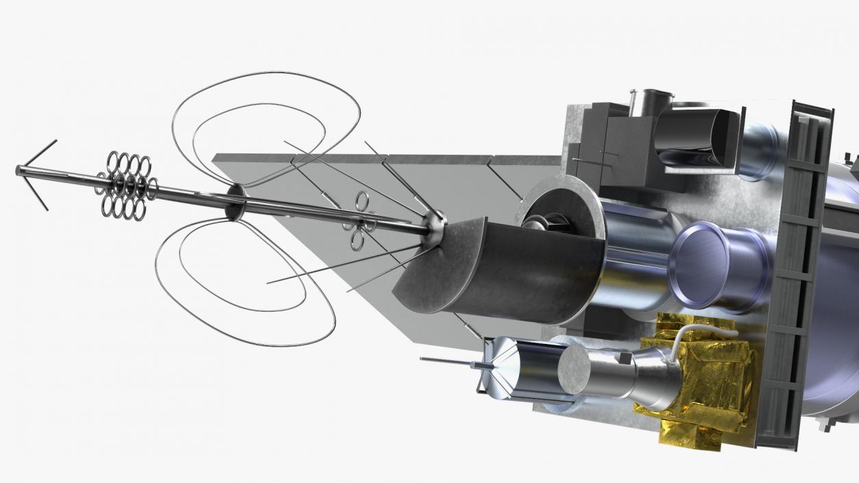 3D Meteor 3M Weather Observation Satellite 2