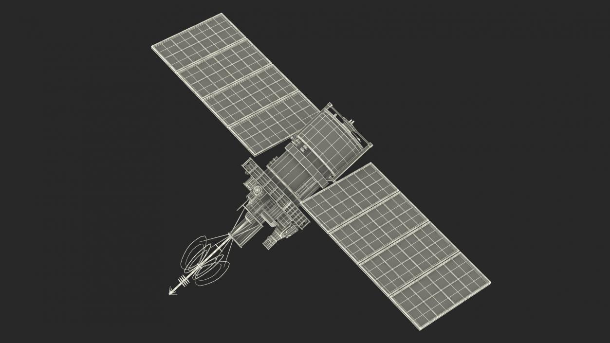 3D Meteor 3M Weather Observation Satellite 2