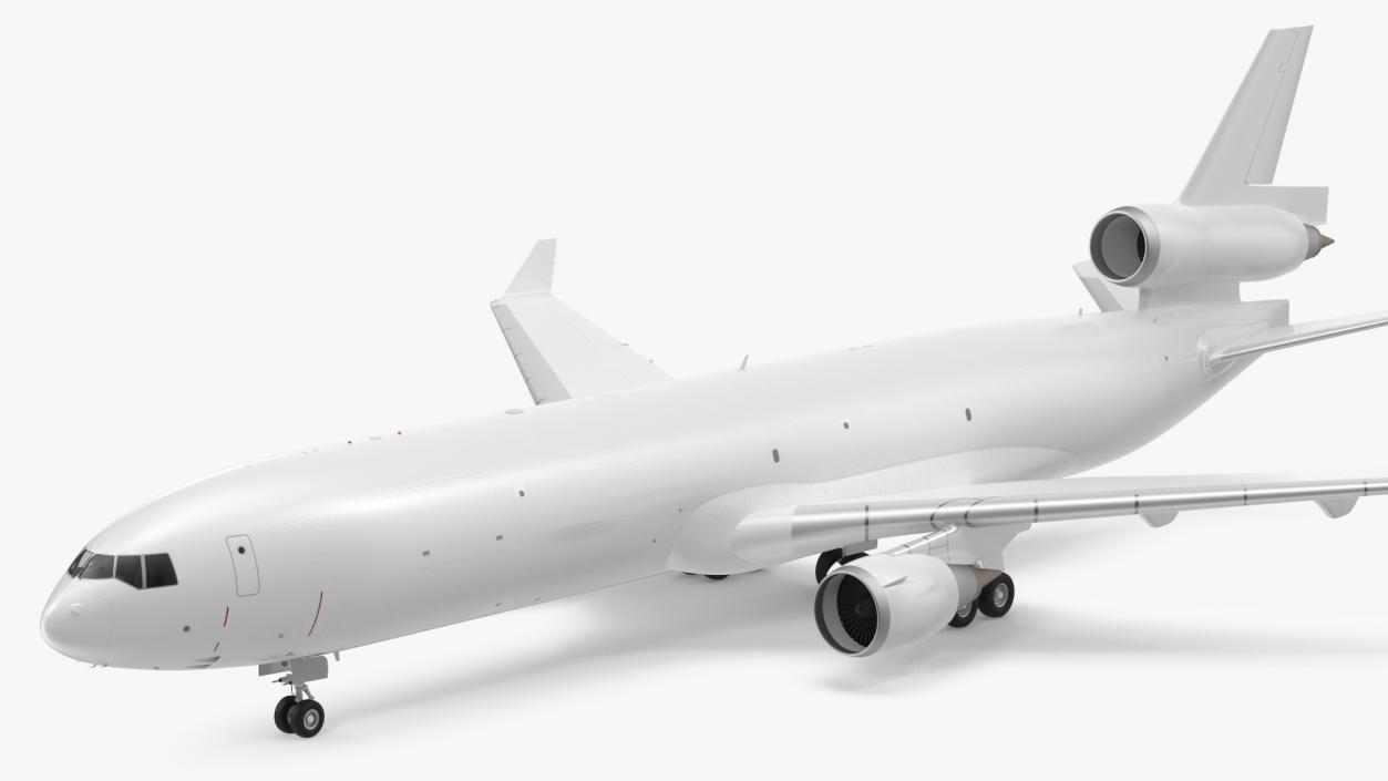 McDonnell Douglas MD11 Tri Jet Wide Body Airliner 3D model