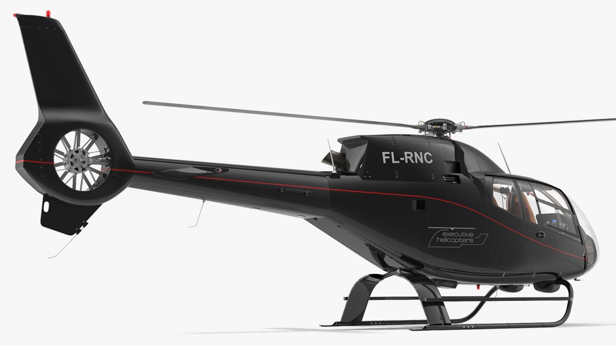 3D Eurocopter EC120 Colibri Rigged