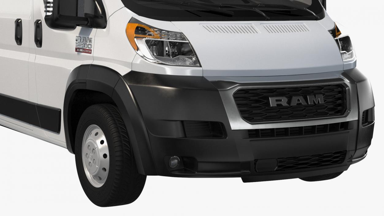 3D 2022 RAM Promaster 136 Simple Interior model