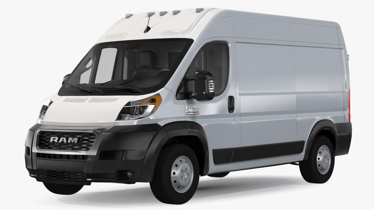 3D 2022 RAM Promaster 136 Simple Interior model