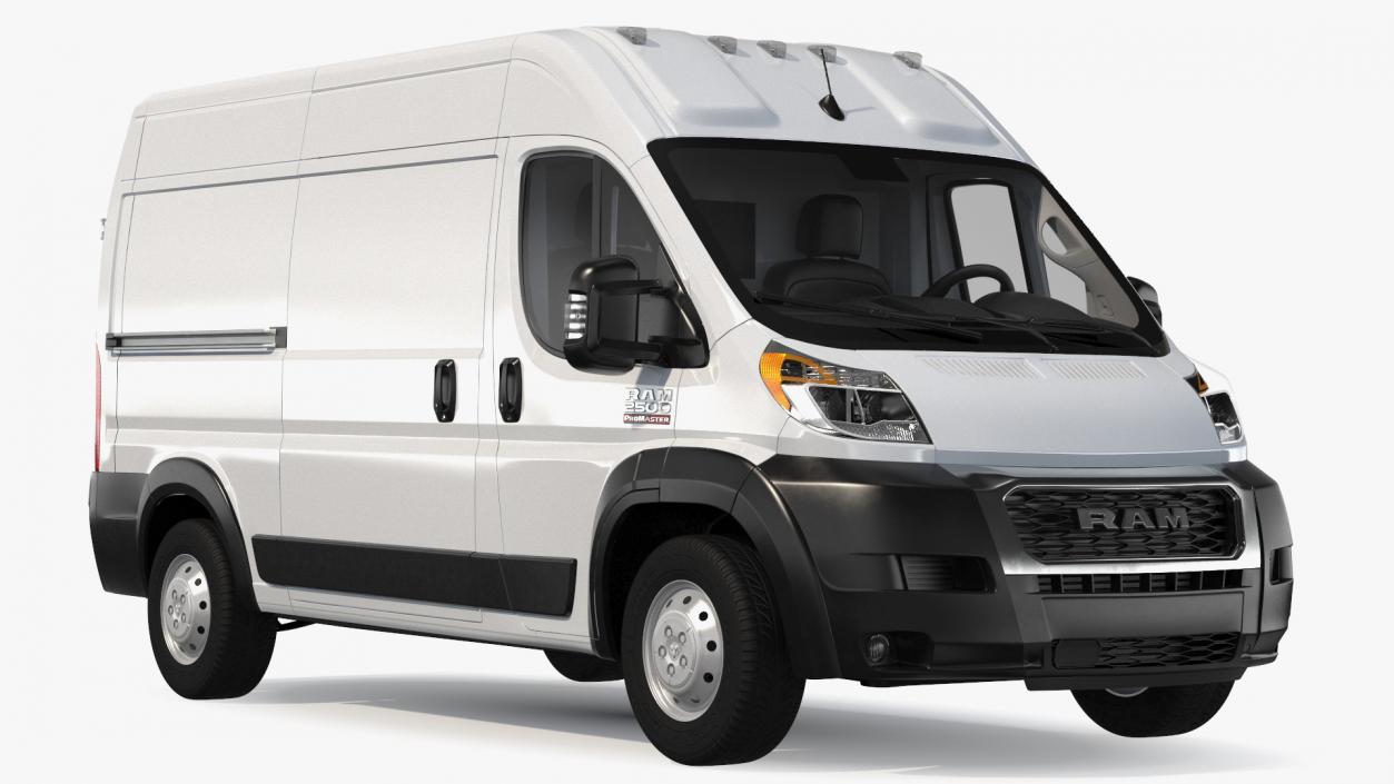 3D 2022 RAM Promaster 136 Simple Interior model