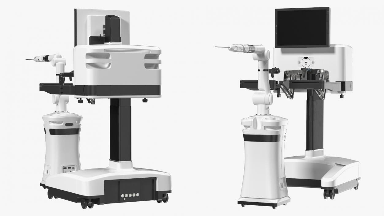 3D Robotic Surgical System model