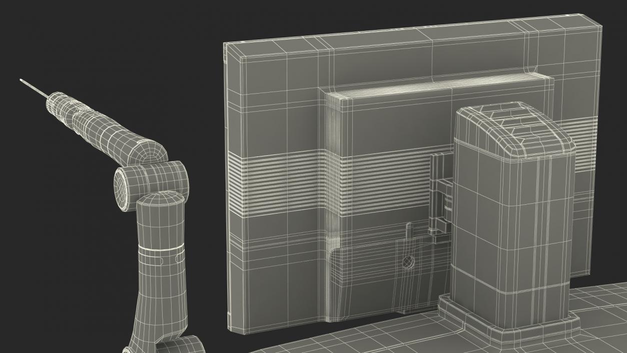 3D Robotic Surgical System model