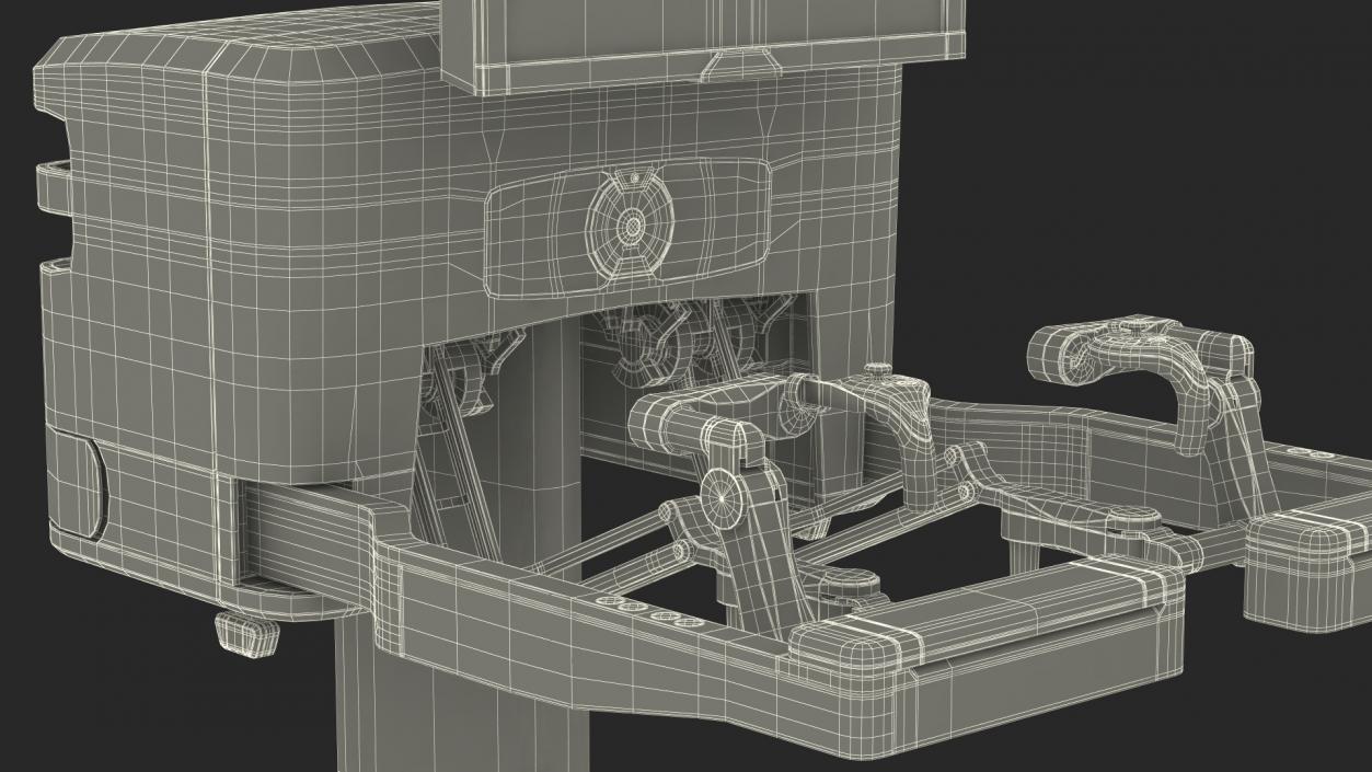 3D Robotic Surgical System model