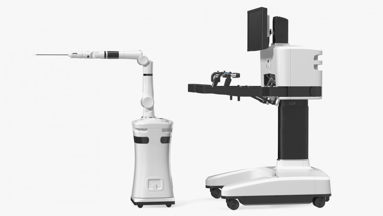 3D Robotic Surgical System model