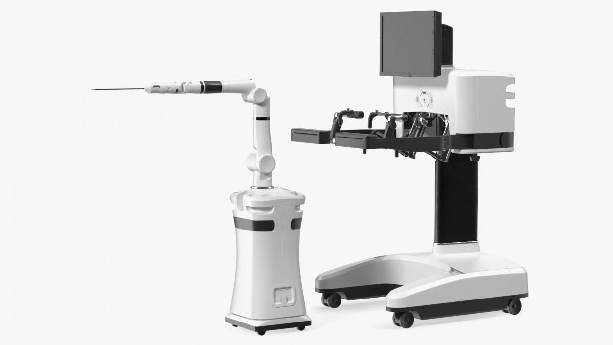 3D Robotic Surgical System model