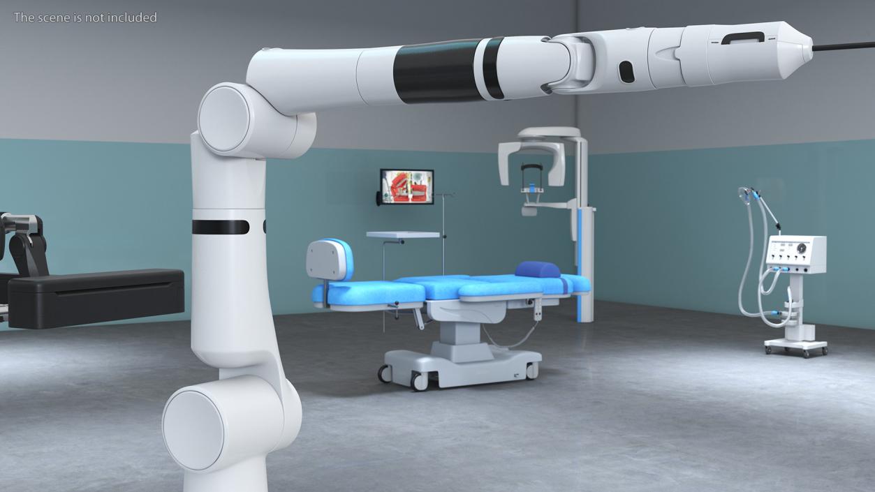 3D Robotic Surgical System model