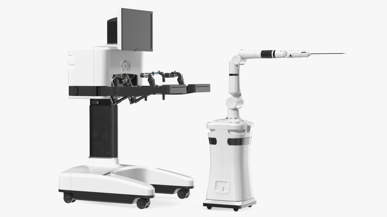 3D Robotic Surgical System model