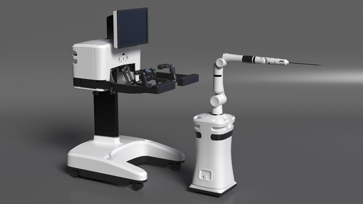 3D Robotic Surgical System model