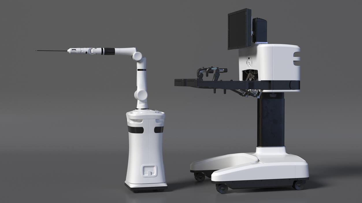 3D Robotic Surgical System model