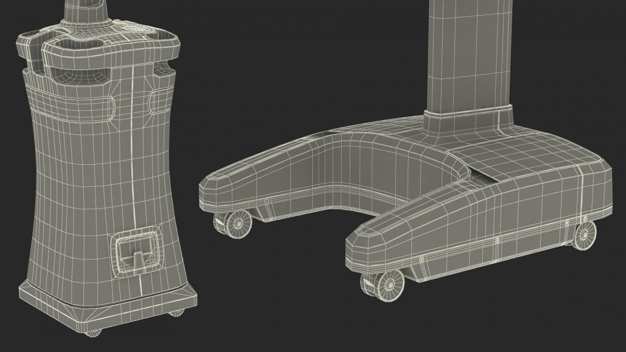 3D Robotic Surgical System model