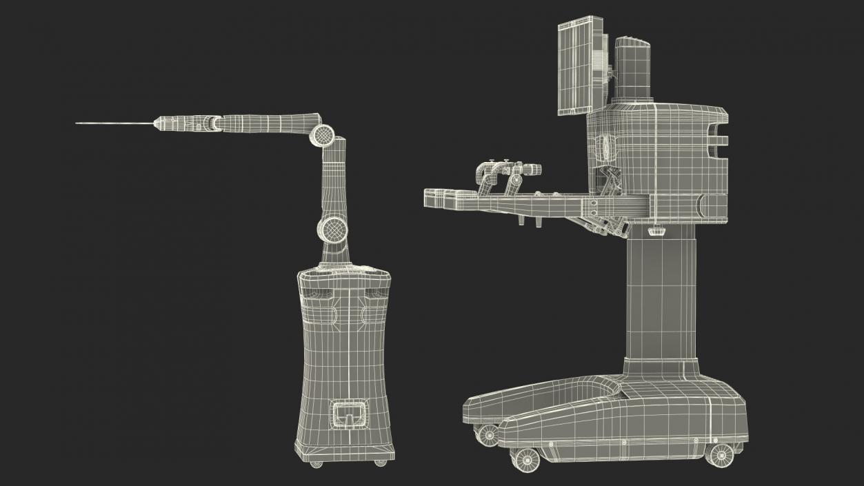 3D Robotic Surgical System model