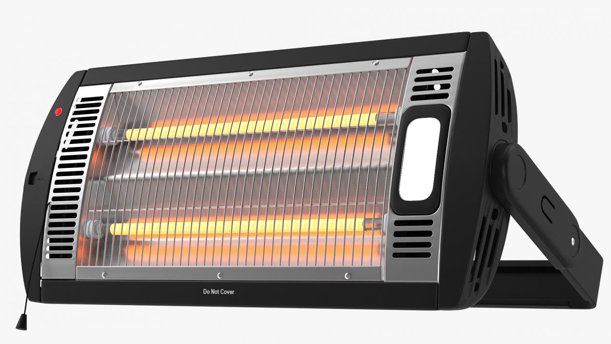 DONYER Power Quartz Tube Heater On 3D model