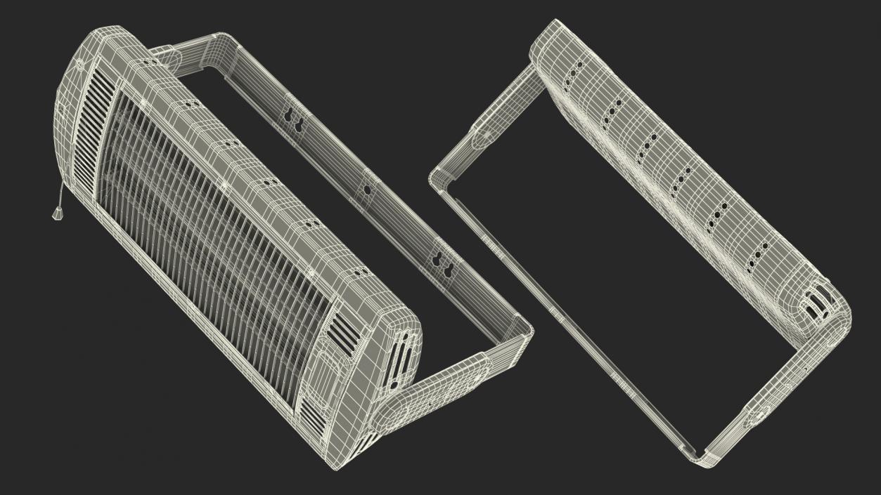 DONYER Power Quartz Tube Heater On 3D model