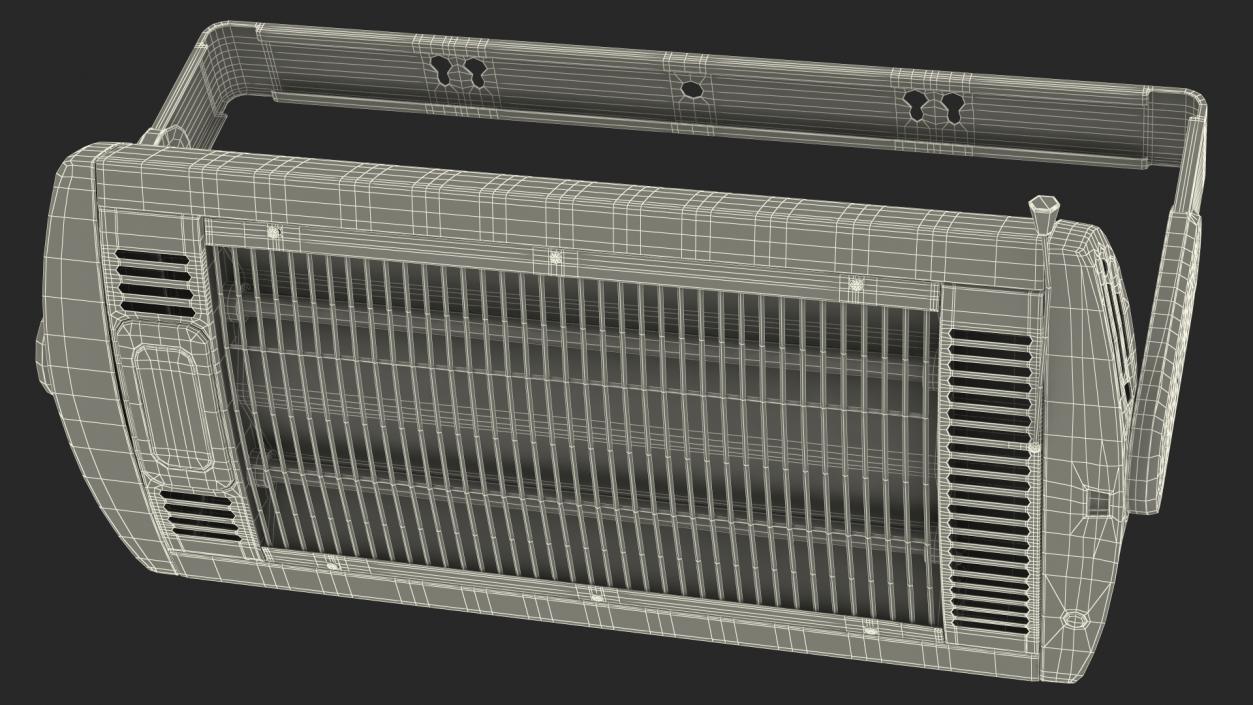 DONYER Power Quartz Tube Heater On 3D model