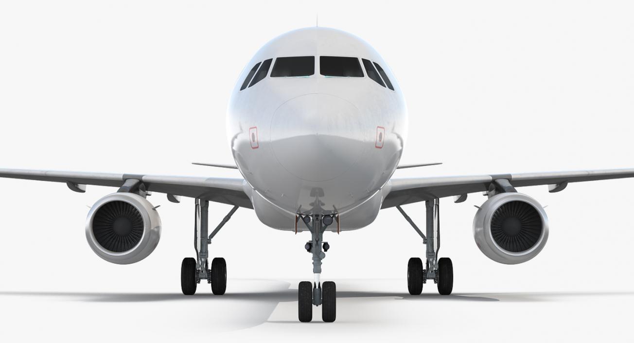 3D Airbus A321 Generic with Interior model