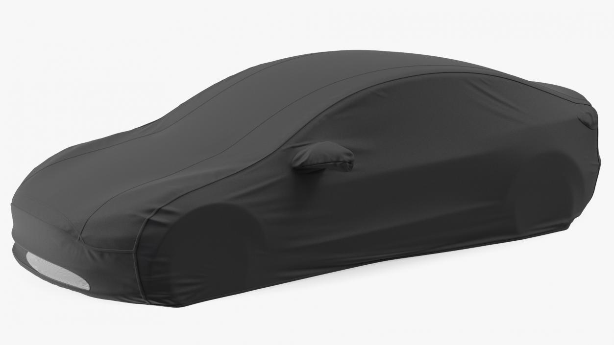 3D Car Cover for Tesla Model 3 Black model