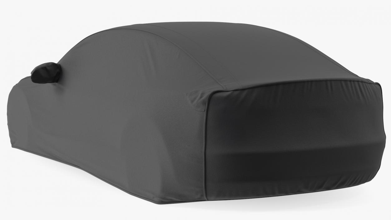 3D Car Cover for Tesla Model 3 Black model