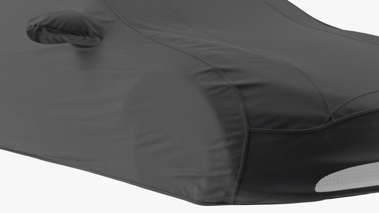 3D Car Cover for Tesla Model 3 Black model