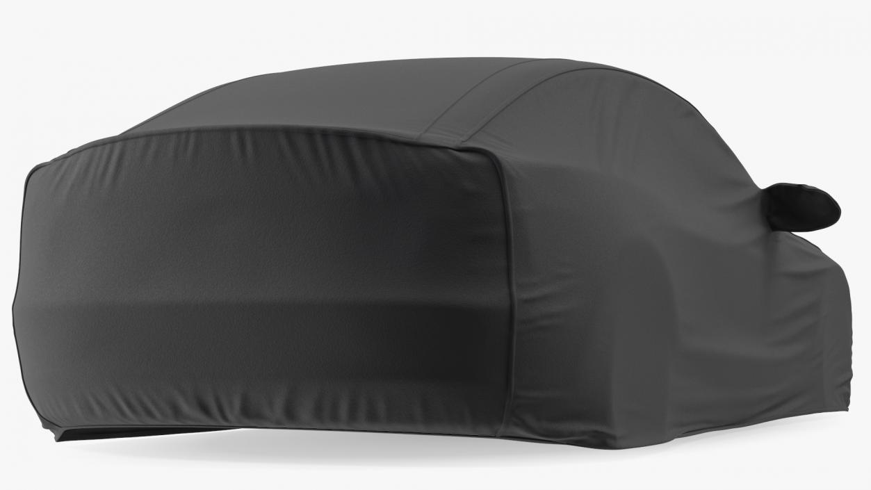 3D Car Cover for Tesla Model 3 Black model