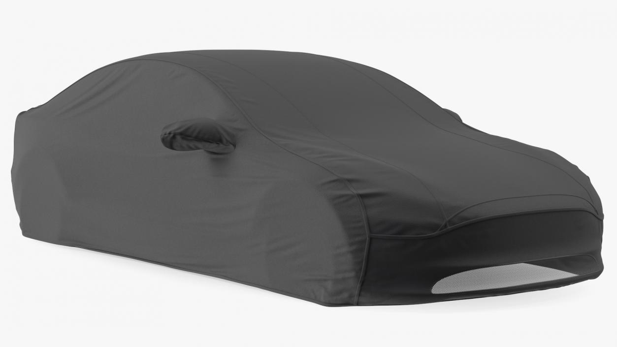 3D Car Cover for Tesla Model 3 Black model