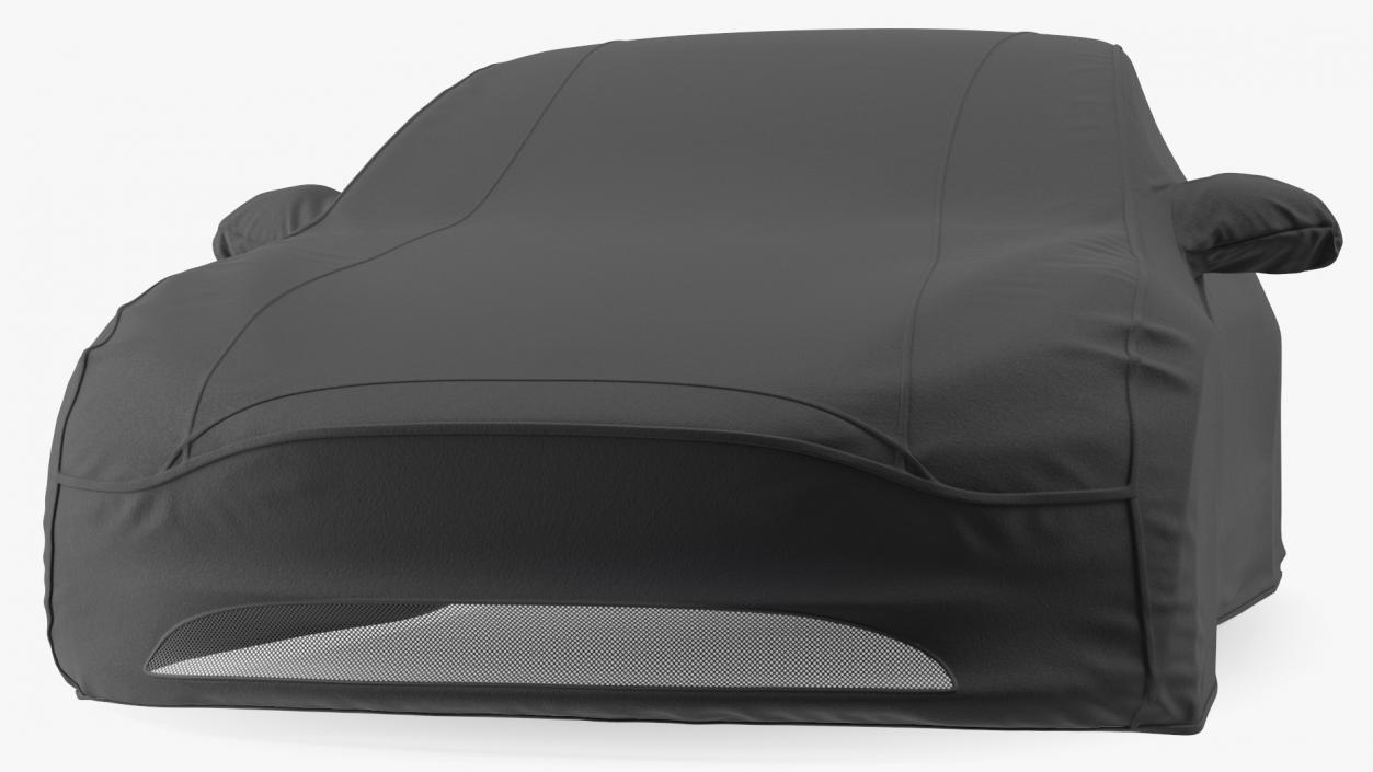 3D Car Cover for Tesla Model 3 Black model