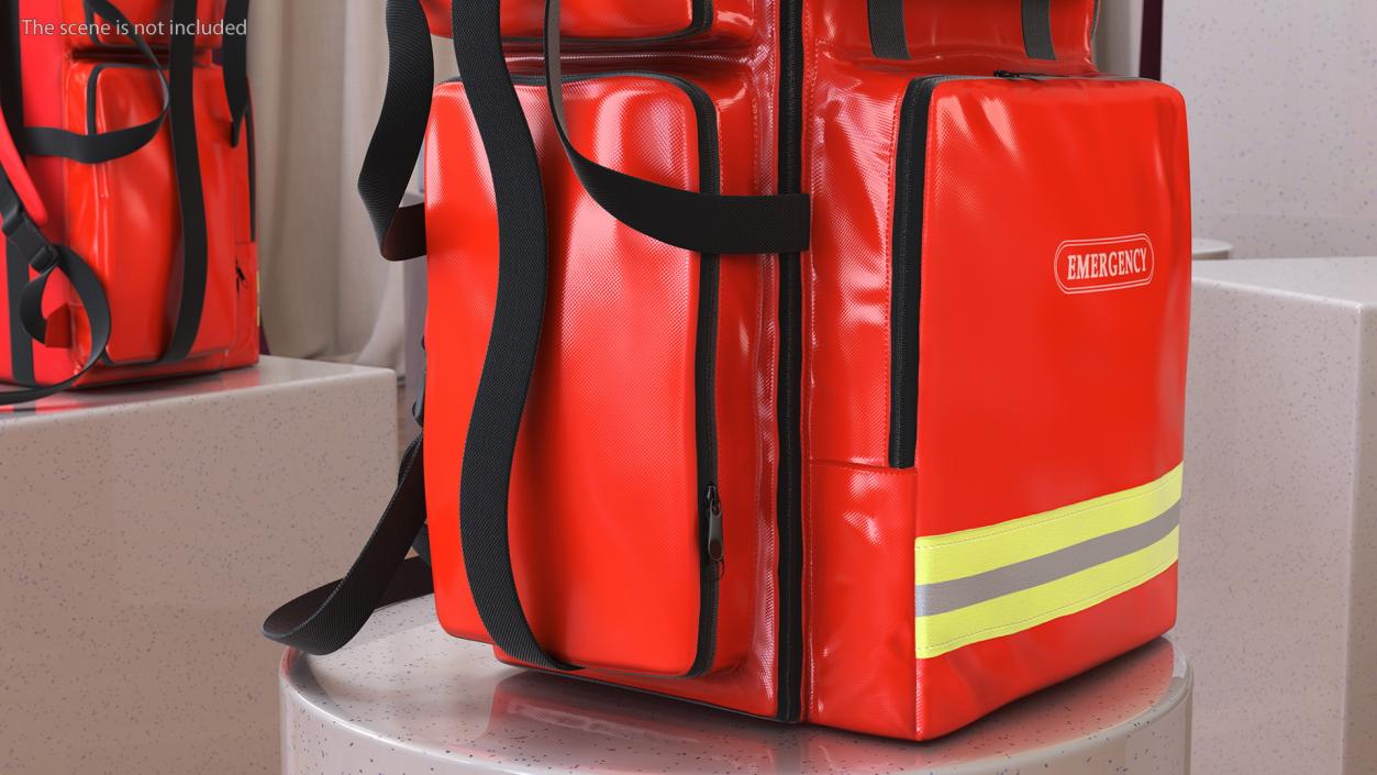 3D Emergency Rucksack model