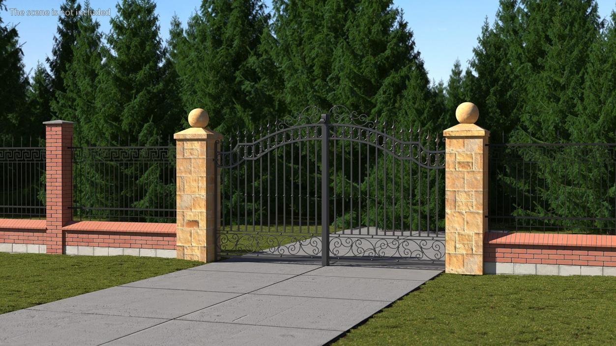 Iron Gate 3D model