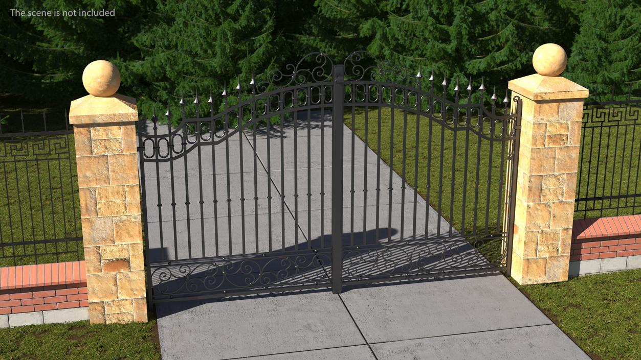 Iron Gate 3D model