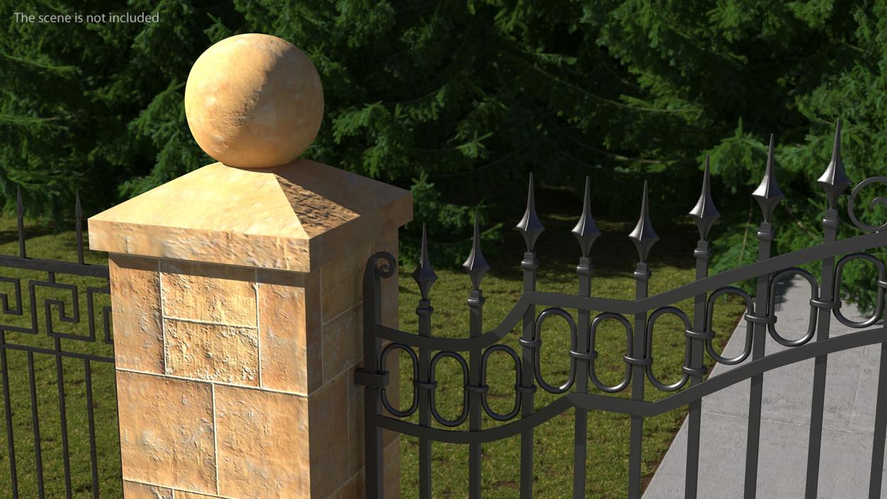 Iron Gate 3D model