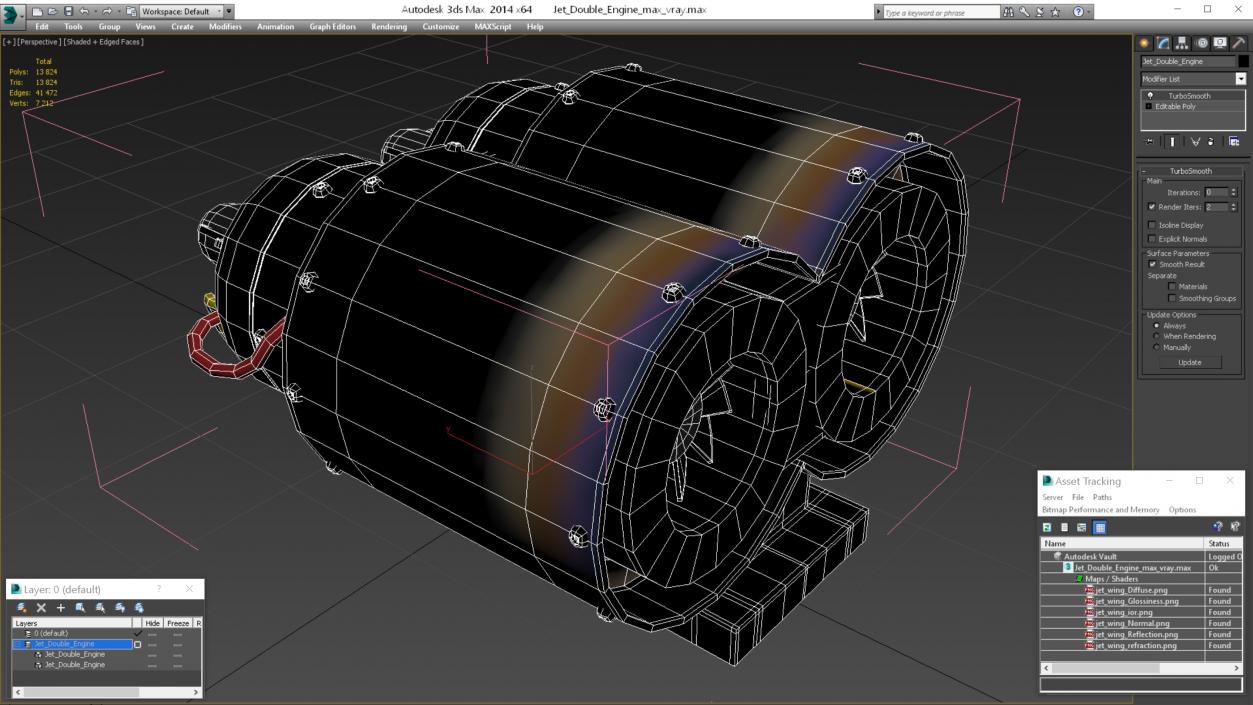 Jet Double Engine 3D