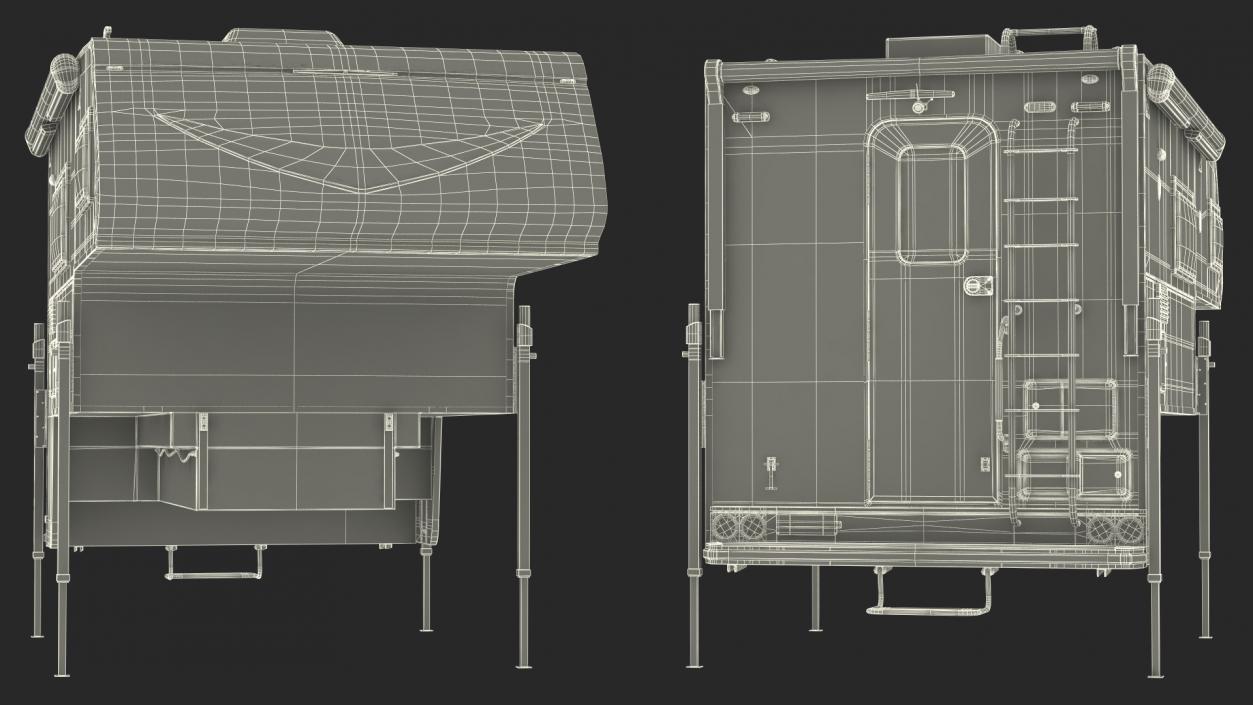 Lance 960 Truck Camper 3D