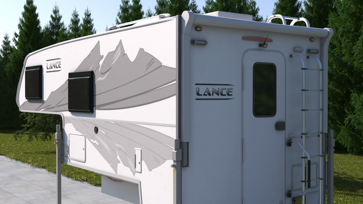 Lance 960 Truck Camper 3D