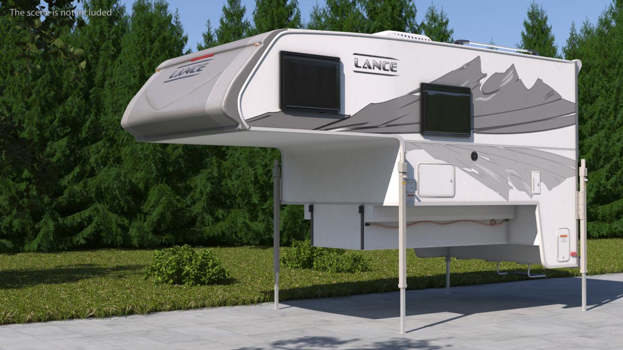 Lance 960 Truck Camper 3D