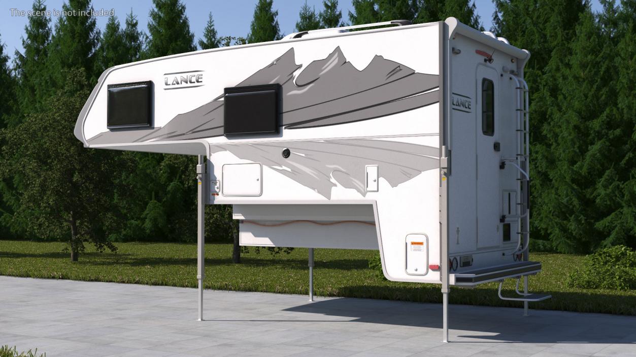 Lance 960 Truck Camper 3D