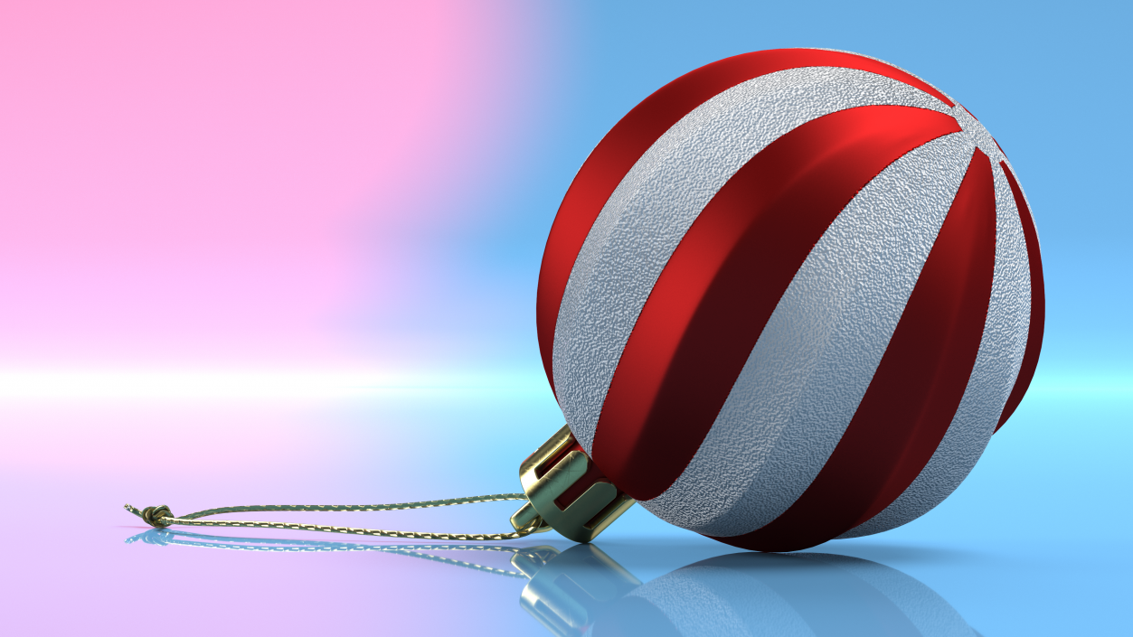 3D Assorted Christmas Ball Ornament Set