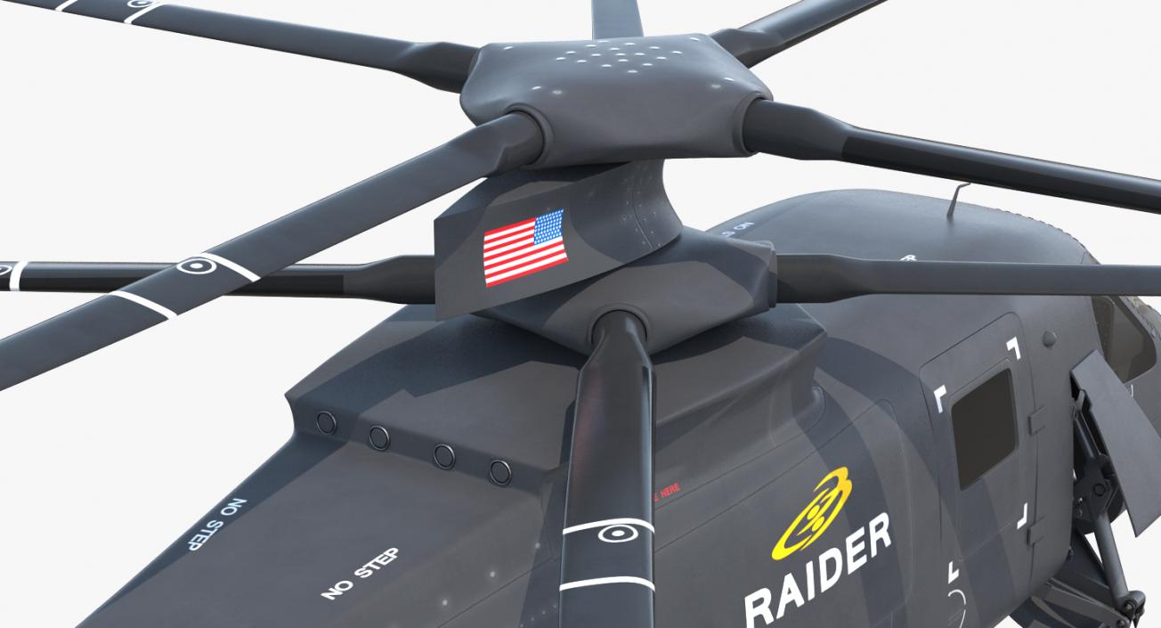 Sikorsky S97 Raider 3D model