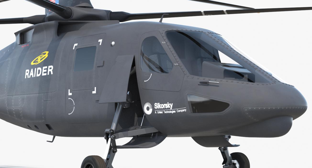 Sikorsky S97 Raider 3D model