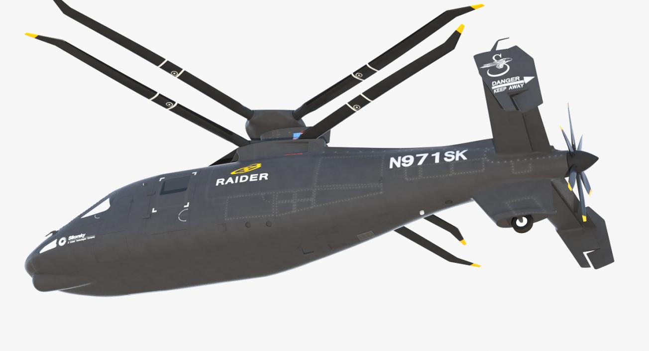 Sikorsky S97 Raider 3D model