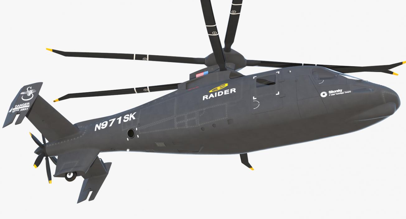 Sikorsky S97 Raider 3D model