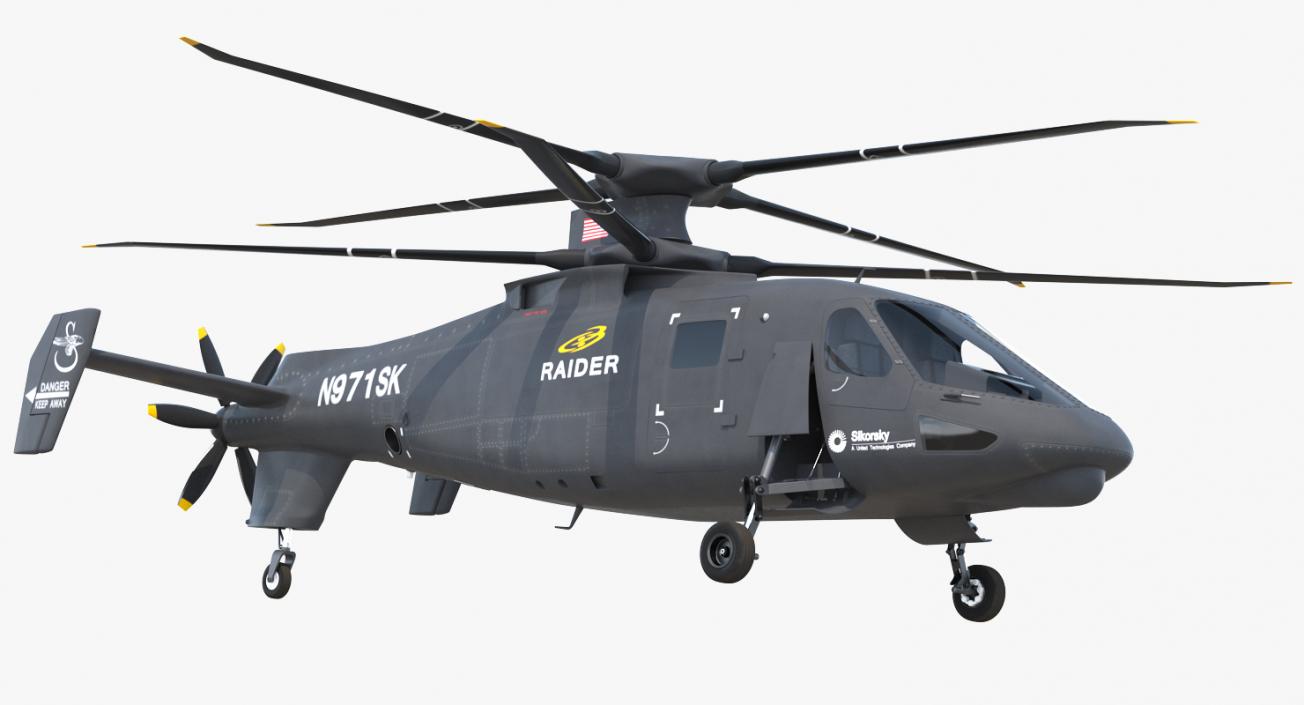 Sikorsky S97 Raider 3D model