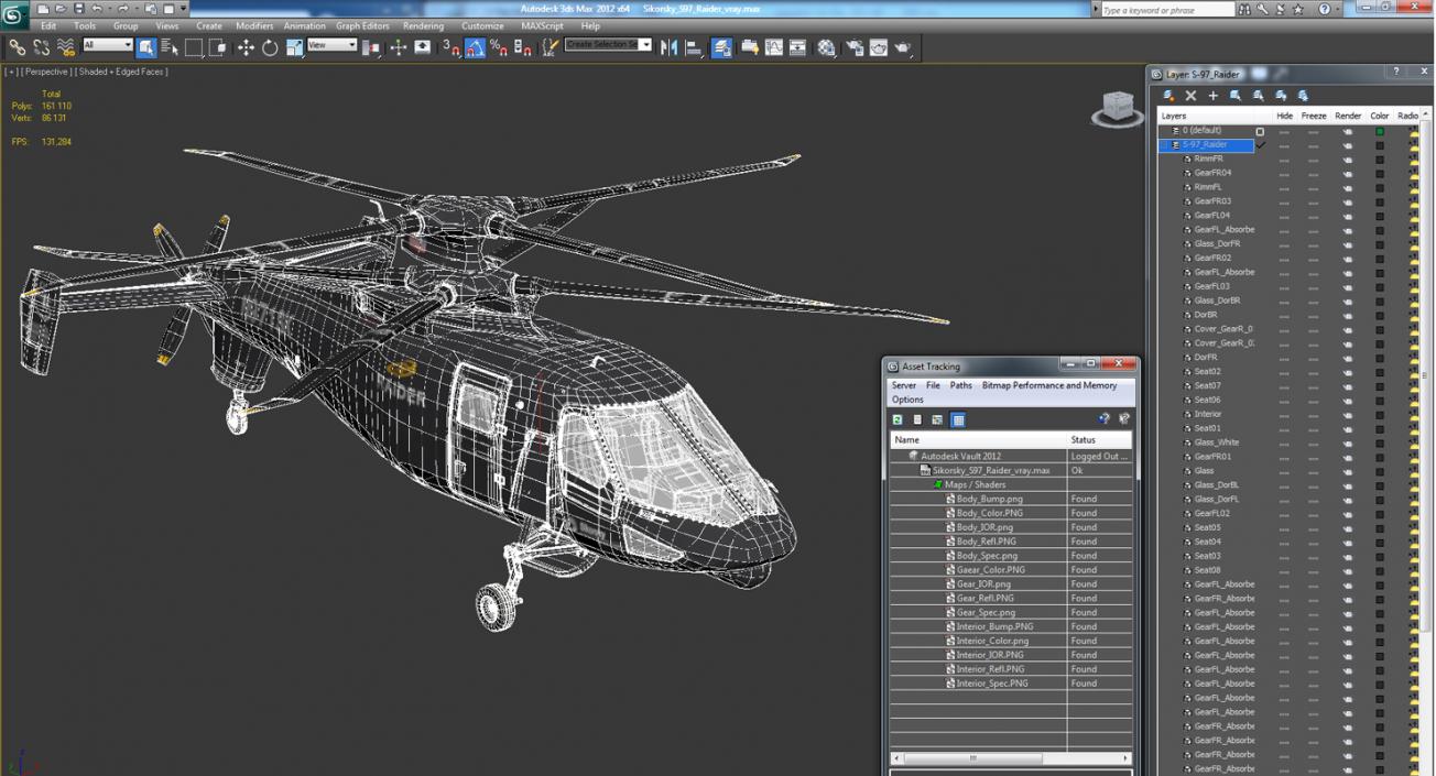 Sikorsky S97 Raider 3D model