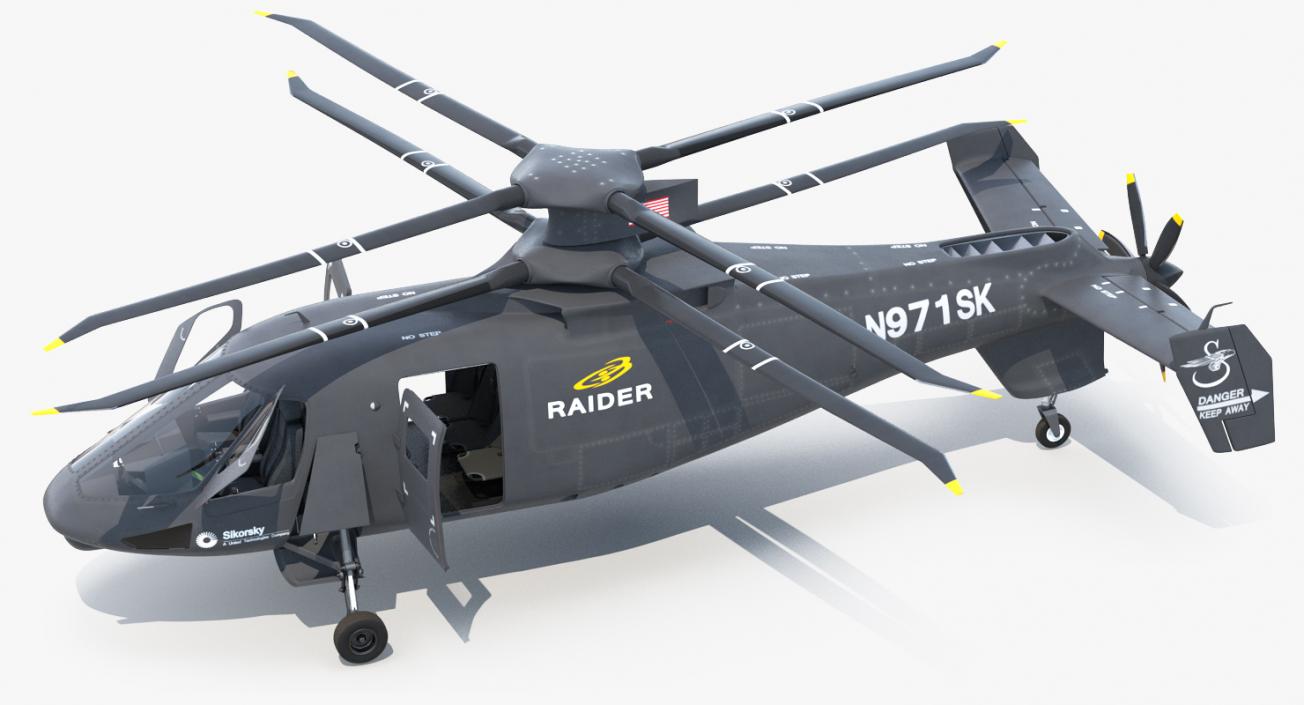 Sikorsky S97 Raider 3D model